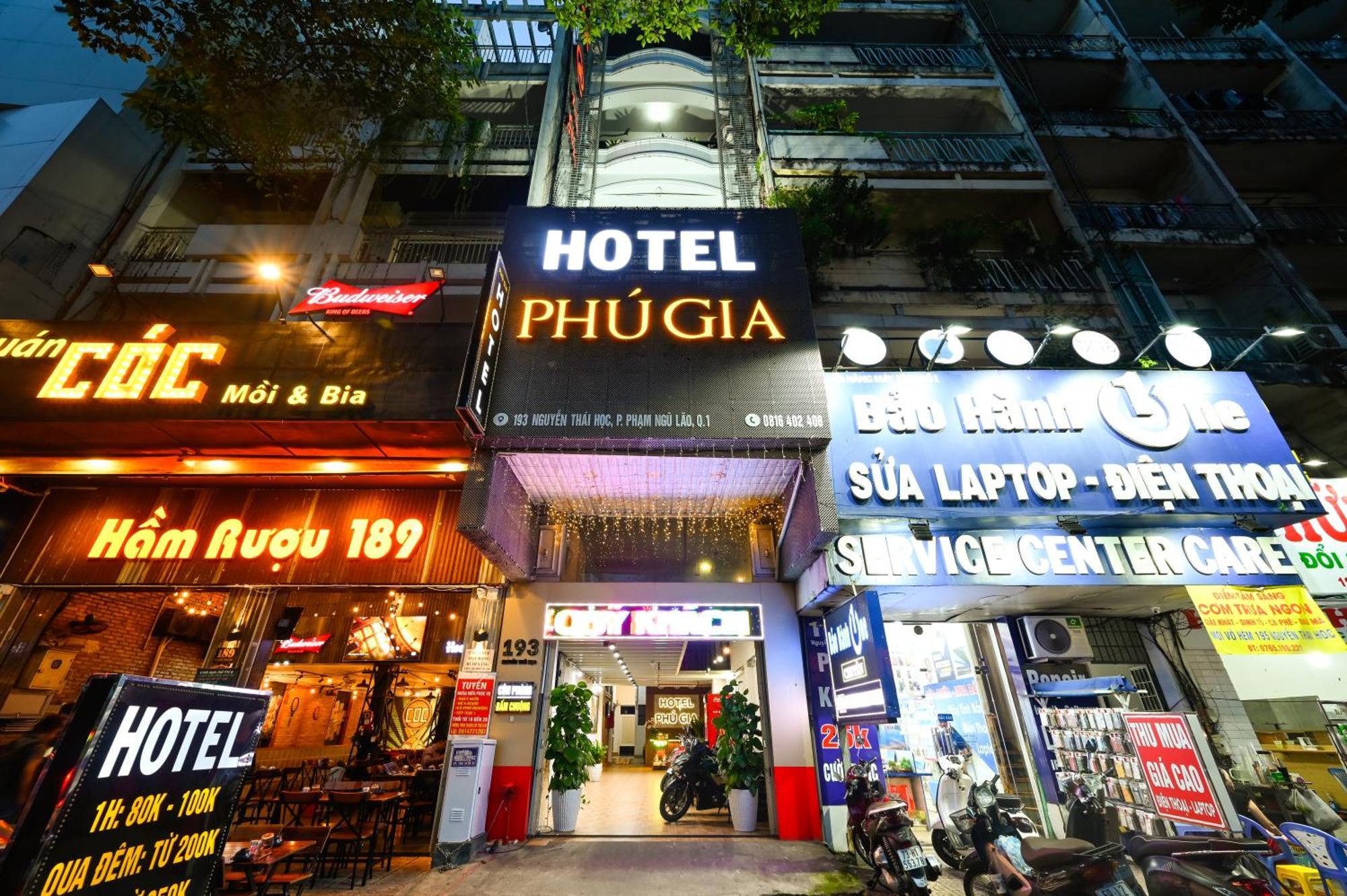 Phu Gia Hotel 193 Nguyen Thai Hoc Ho Chi Minh Zewnętrze zdjęcie